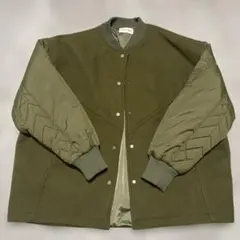 cube sugar オリーブ色 ジャンパー・ブルゾン