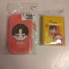 Seventeen DINO 刷毛絨化妝包 照片夾 套裝 未開封品