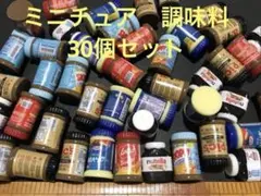 ミニチュア　調味料　ハンドメイド　ドールハウス　デコレーション　パーツ　飾り