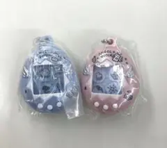 たまごっちシャカシャカチャームコレクション　くりてん　ぷくてん　2点セットガチャ