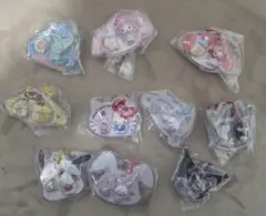 サンリオキャラクターズ パッケージチャーム&チョコボーロ　コンプリートセット