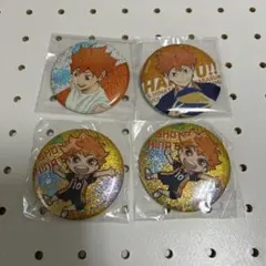 ハイキュー　日向翔陽　缶バッジ　4点まとめ