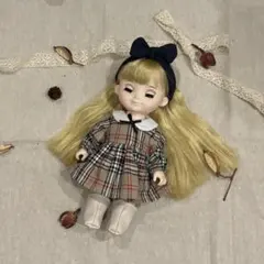 ソランちゃんサイズ　襟付きワンピースセット