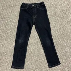devirock 楽デニム ボトムス 130cm デビロック　ロングパンツ