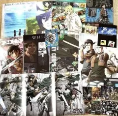 進撃の巨人一番くじ　クリアポスター　まとめ売り
