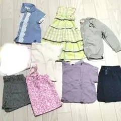 【美品あり】女の子 90cm 夏服 まとめ売り 8点セット