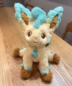 ポケモン　ぬいぐるみ　くたくたくった　リーフィア　ふわふわ