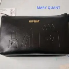 MARY QUANT 3ポケット付きポーチ　コスメポーチ