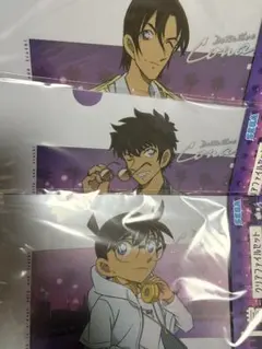 名探偵コナン ラッキーくじ 萩原研二 松田陣平 江戸川コナンクリアファイル