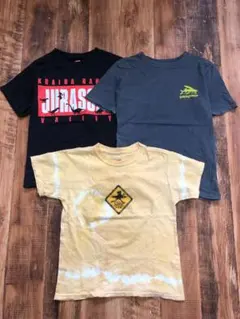 HANES T-shirt　子供服　まとめ売り　３点セット　K-2-9