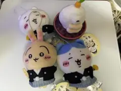 ちいかわ　お正月マスコット　全4種コンプセット