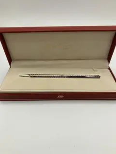 S.T. Dupont デュポン ボールペン シルバーカラー 箱付きのサムネイル