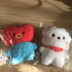 BT21 ベビーたっとん　MLB.  TATA. RJ 　2個セット