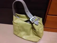 ＊しの様専用＊イヤパピヨネ　ショルダーバッグ　樹脂パーツ　イエロー