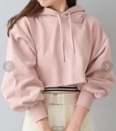 【送込】Chico フード短丈スウェット