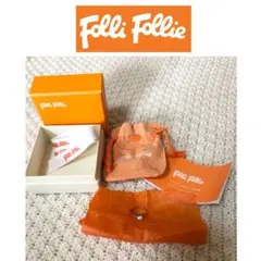 Folli Follie ピンクゴールドハートリング8号 S925 フォリフォリ