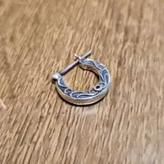 サイドアラベスク シルバーピアス AQUA FORTIS　アクアシルバー 袋あり