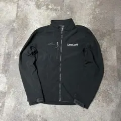 エディーバウアー US企業ロゴ刺繍 裏地フリース　ジップアップナイロンジャケット