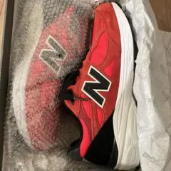 New Balance 990V3 レッド/ブラック