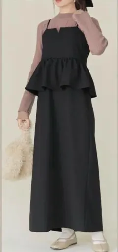 しまむらcollin×Se-Simteペプラムワンピース