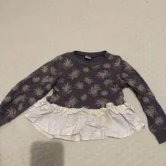 b.b.a.tete 花柄トレーナー 95