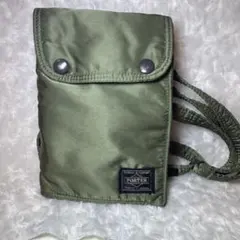 ポーター　タンカー　トラベルケース　ショルダーバッグ　グリーン