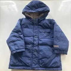 GAP ネイビー ダウンコート フード付き　100