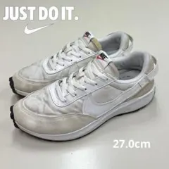 Nike WAFFLE DEBUT ホワイト ベージュ スニーカー 27.0cm