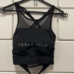 FEELCYCLE ブラトップ シースルーブラック