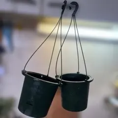 吊り鉢　観葉植物　2個セット　底面給水　ハンギングポット　プラスチックのサムネイル
