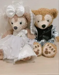 ぬいぐるみ付き ウェディングダッフィーシェリーメイ