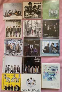 【バラ売り可】嵐 CD 13枚+おまけ1枚 Love so sweet他