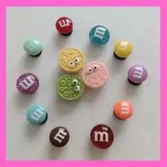 【未使用】オレオ　ｍ&ｍ's ジビッツ13個セット クロックス