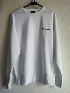 Champion ホワイト トレーナー Lサイズ