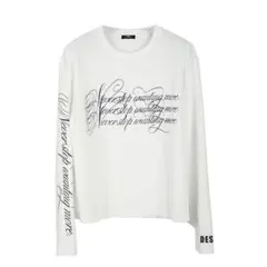Cxx限定 ブラック×ライトブルー ロングスリーブTシャツ日本で10着限定 