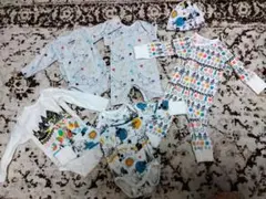 ベビー服　５着セット（帽子付き）
