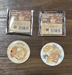 セリア マツ犬 マツイヌ 缶バッジ シール おそ松さん