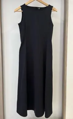 UNIQLO ウルトラストレッチエアリズムワンピース S ブラック 黒 春夏