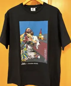【限定】 エビスビール 荒木飛呂彦 Tシャツ XL 黒 ジョジョ JOJO 美品のサムネイル