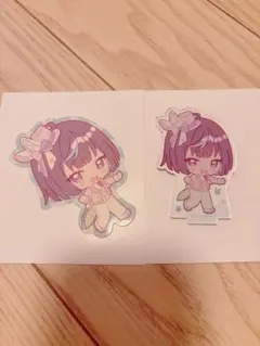 あんスタ　アニカフェ　ステッカー　アクスタ　笑主　エス