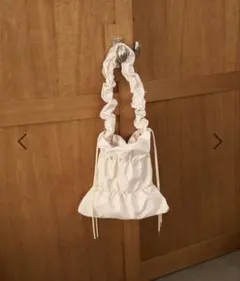シャーリング ナイロン BAG 美品mysty womanのサムネイル