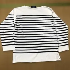 SAINT JAMES ストライプ 長袖Tシャツ