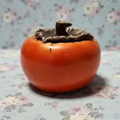柿 香合 金属工芸品 小物入れ - メルカリ