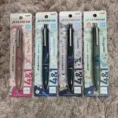 サンリオ　JETSTREAM 4&1 0.5mm ボールペン　4点セットのサムネイル