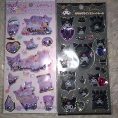 クロミ キラキラカプセルシール ラインストーン サンリオ ボンドロ