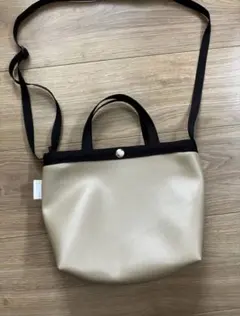 Drifter 2way トートバッグ ショルダー ベージュ