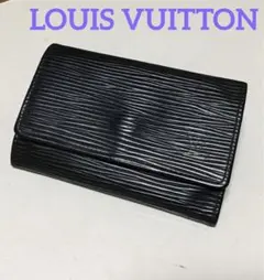 極美品✨ ルイヴィトン ミュルティクレ6 エピ ブラック キーケース 極美品 ルイヴィトン キーケース エピ ミュルティクレ 6連 ノワール