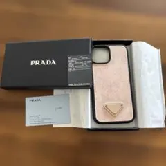 PRADA iPhoneケース サフィアーノ トライアングルのサムネイル
