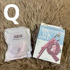 ラブブ アルファベット イニシャル ペンダント Q