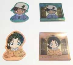 名探偵コナン ちぢませ隊 ステッカーコレクション 服部平次＆遠山和葉